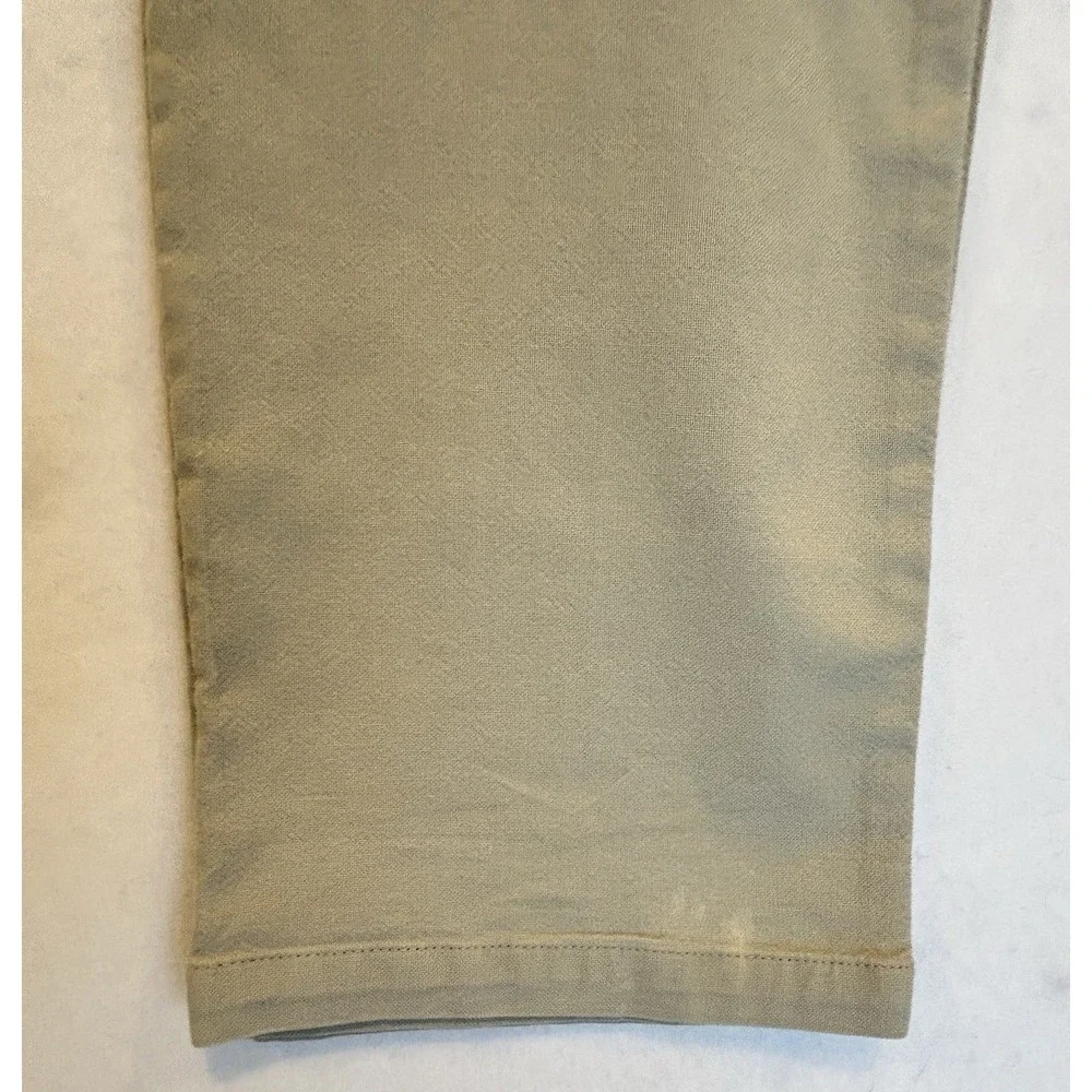 The North Face Twill 5 Pocket Pants Men's 34x31 Tan Reinforced Knee Straight Leg